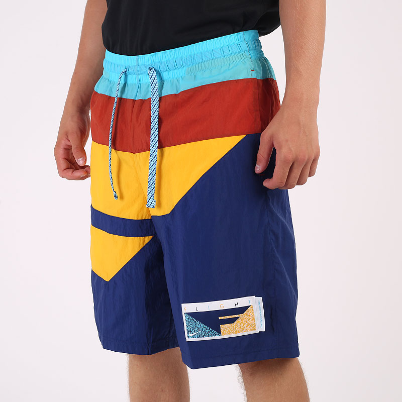мужские разноцветные шорты  Nike Flight Basketball Shorts BV9412-492 - цена, описание, фото 1